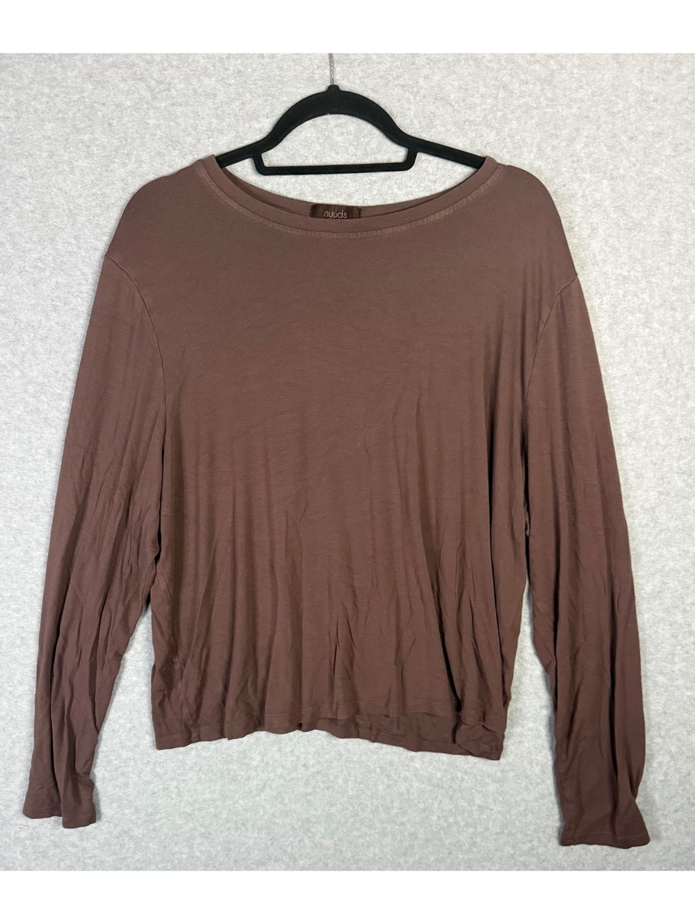 Nuuds Crew Neck Long Sleeve T Shirt XL